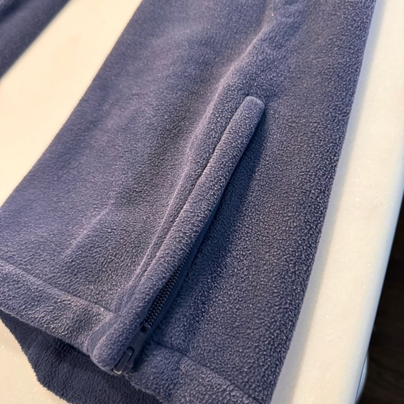 Yeezy Gap Polar Fleece Joggers Wide Leg Zip Ankle Navy Blue  Sz XL NWT - Picture 11 of 13